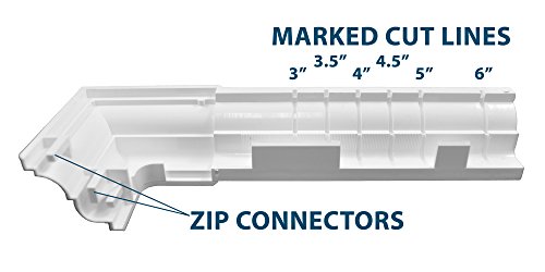 Weatherables Adjustable Post Skirt - Weatherproof Premium Vinyl Post Skirt With Easy Installation On Patios, Porches, Mailbox Posts, Or Vinyl Fence Post (4-Piece) #TOP3