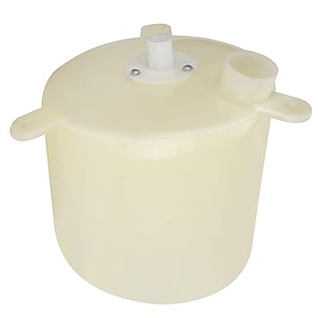 Sewage Separation Box, Water Nozzle Separator Pig Farm Drinking Fountain Corrosion Resistance Strong and Durable for Pig Drinking(New Large Copper Port (with Thread))