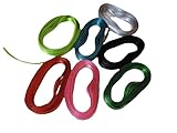100% polyester - Satin doux et soyeux, pour toutes vos activités créatives de couture, bijoux, décoration de mariage, baptêmes, cérémonies, cocktails