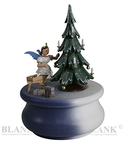 Preisvergleich Produktbild Engel-Spieluhr Weihnachtstraum Fa. Blank farbig