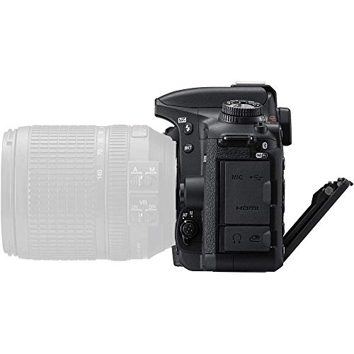 Cámara Nikon D7500 DSLR cuerpo + micrófono y accesorios miniatura 6
