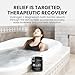 DRINK HRW Hydrogen Bath Bomb Tablets: Muscle Relief & Recovery, Magnesium Soak for Relaxation, Natural Pain Relief, Therapeutic Bath Bombs Post Workout (60 Count)
