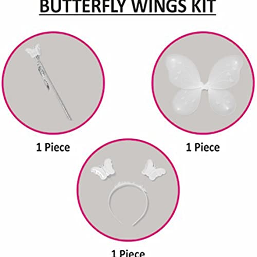 Image of BabyMoon Butterfly Fairy Angel Costumes Baby Wings Photography Props | Set of 3