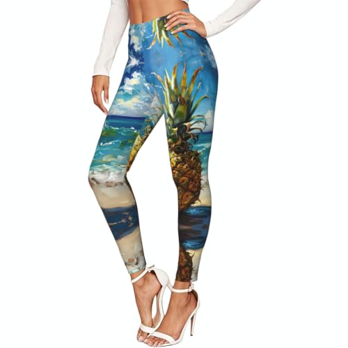Leggings de compresión que no transparentan mallas suaves cómodas mujer