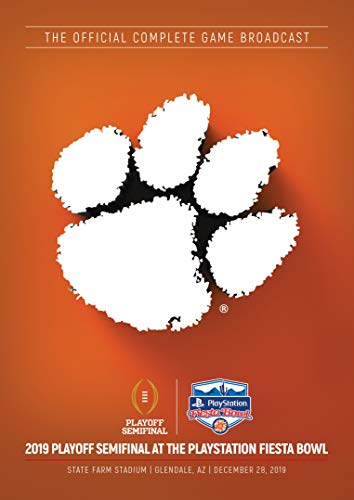 2019-2020 CFP Playstation Fiesta Bowl Clemson DVD