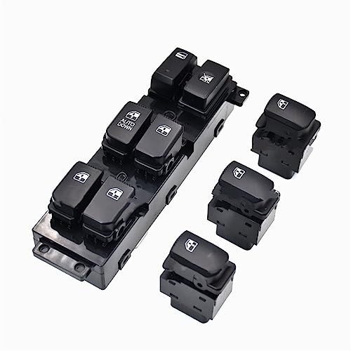 Interrupteur commande fenêtre avec AutoDown bouton lève-vitre robuste Hyundai Santa Fe CM