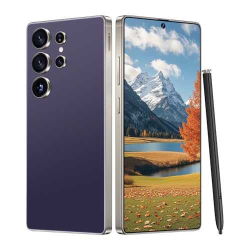 I25 Ultra 8GB RAM+256GB Face Unlock + Stylus | Android 14 System (Purple)