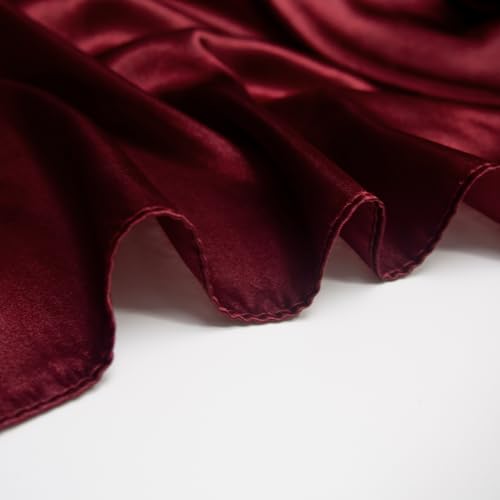 35" Square Silk Like Head Scarf Bandanas for Women Satin Scarves for Hair Wrapping and Sleeping at Night4
