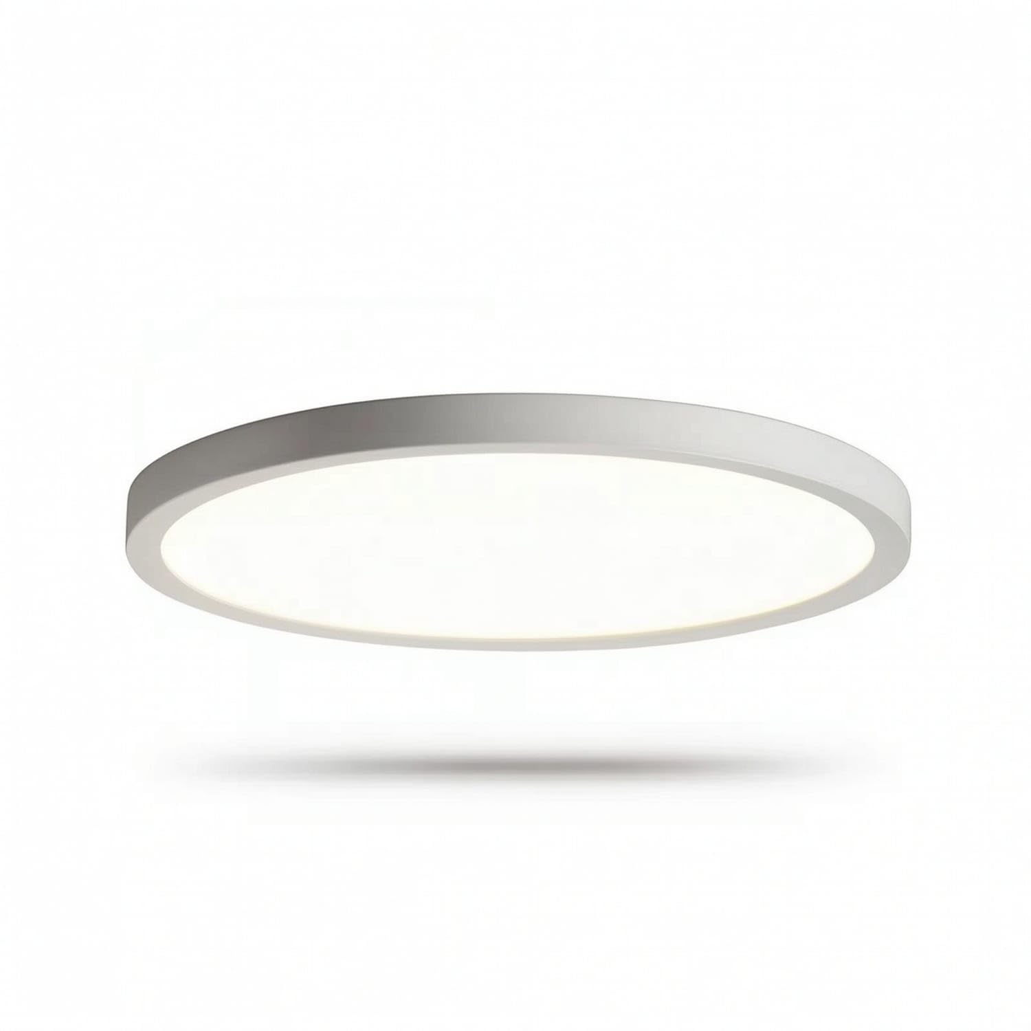 Ojiva® Ultra-Thin Flush Mount Ceiling Light Low-Profile Round Ceiling Light Modern Minimalist for Bedroom, Study Room, White, 50CM Tmall Genie-picture-12