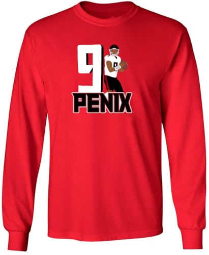 Long Sleeve Michael Penix Jr 9 Atlanta Shirt T-Shirt Mens Long Sleeve