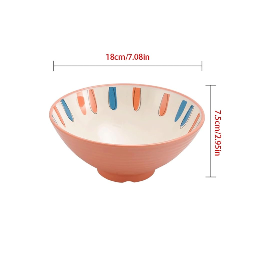 NEBE Ramen Bowl Tazón De Ramen, Tazón De Fideos Doméstico, Tazón De Fideos Grande, Tazón De Sopa, Tazón De Fideos, Tazón De Fideos Instantáneos Cuencos Sopa(2)