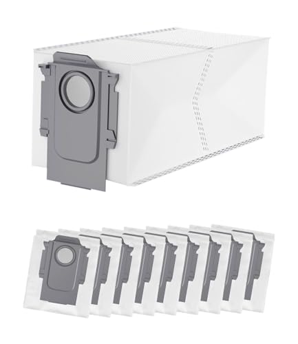 Q Revo/Qrevo Pro/QrevoMaxV/Qrevo Curv/s8 MaxVUltra/S8Max Ultra/Qrevo Edge/Qrevo S/Qrevo Plus/QreVo Master/Orevo Slim Uyumlu 10 Adet Elektrikli Süpürge Torbası