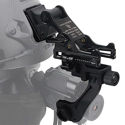 Adaptateur de montage métallique NVG PVS-14 bras en J pour casque