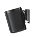 Mountson - Wall Mount Compatible with Sonos One, SL & Play:1 (Black)