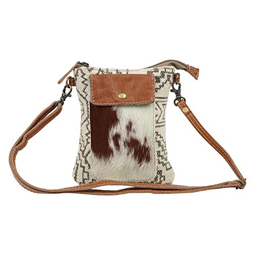 Image of Myra Bag Cowprint Purse - Cowprint Bags for Women, Over The Shoulder Purse