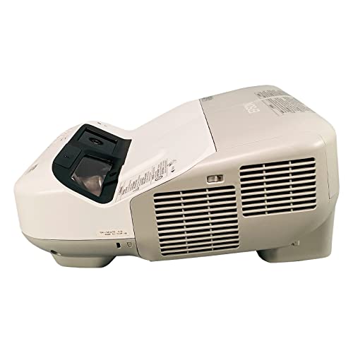 Image of Tekswamp Epson Brightlink 485Wi 3Lcd Projector 3100 Ansi Ultra Short Throw H452A Bundle Hdmi Cable,Power Cable,Remote Control,Wall Mount,Beige