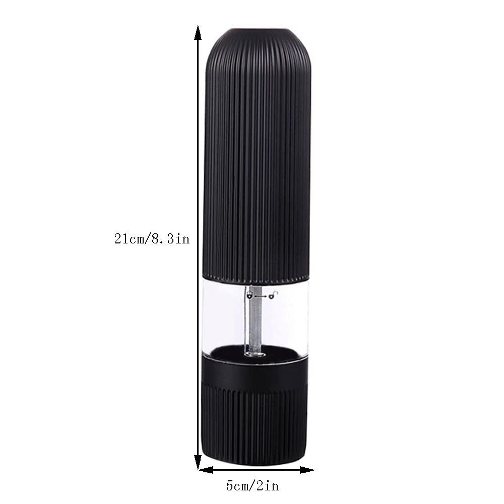 ENGENDER Macina Sale Manuale Macinacapazione del Pepe Elettrico Seasoning Sale di Nero Smericio a macinacatto a Battuta a Base Spessore Regolabile