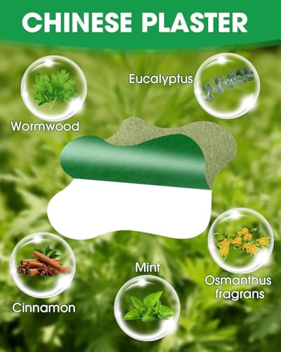 Image of HOOPOES Back Pain Relief Patches | Fast Acting Herbal Patch for Lower & Upper Back Pain, Muscle Strain & Sciatica Support | Hot & Cold Therapy | Long Lasting 8-12 Hours | Easy Peel & Stick (10 Patches)