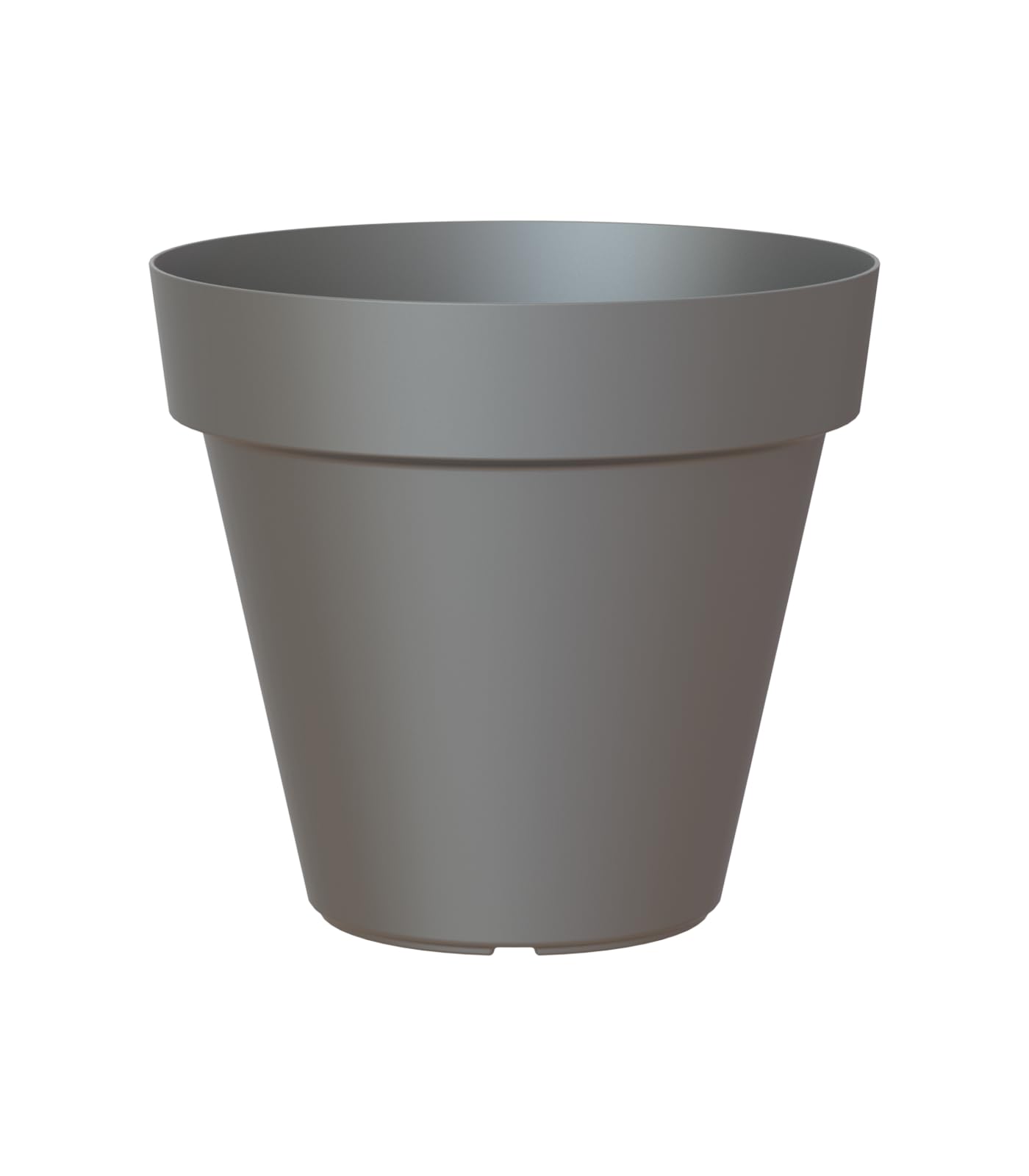 Artevasi Capri Pot, Rond Pot en Plastique, 60cm, Couleur: Anthracite