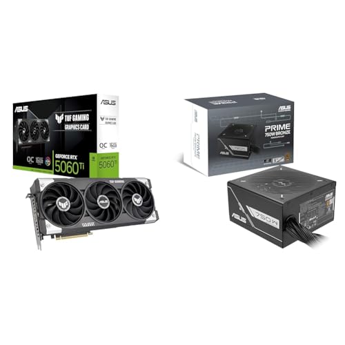 �y�Z�b�g�����zASUS NVIDIA GeForce RTXTM 5060Ti �r�f�I�J�[�h 16GB PCIE 5.0 GDDR7 OC Edition/TUF-RTX5060TI-O16G-GAMING�{ASUS Prime 750W Bronze P