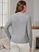 MARI GABRIEL Womens Nursing Maternity Tops Faux 2-Piece Knit Cardigan Postpartum Breastfeeding Button Up Pregnancy Shirts X-Large Gray