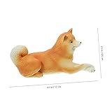 Zoom IMG-2 shiba inu ornamento statua realistica Zoom IMG-2 shiba inu ornamento statua realistica