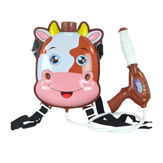 Ultimate Beach Toy Water Balloon Outdoor Spray Backpack for Children Pull-out Action Water Play (C, One Size)