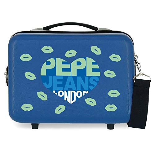 Pepe Jeans Girls' Youth Fashion, Blue, 29x21x15 cms