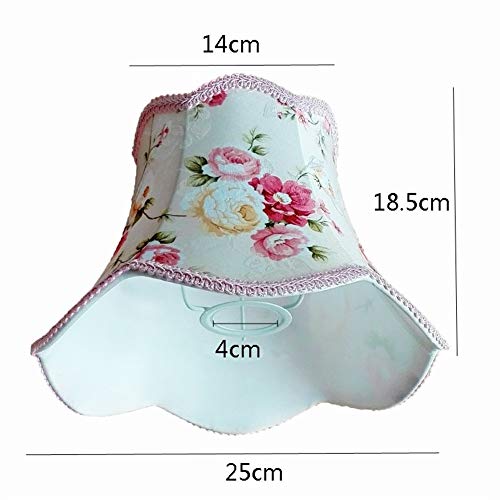 ASVNDD SSimple Merletto di Colore Rosa Desk Lamp