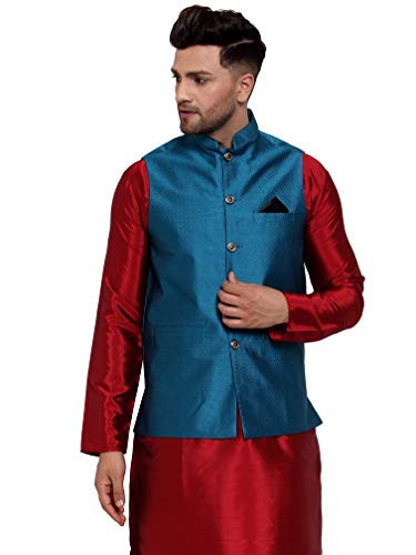 Image of Jompers Men's Geometric Print Waistcoats /Nehru jeckets.