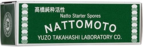 Japanese Natto Starter Spores (Nattomoto) - 3g (enough to make 30kg of natto). 100% Organic Soybean Extract. 100% Product of Japan