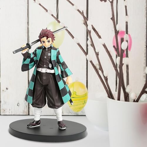 Image of Anime Cartoon Character Q Posket [16cm] Action Figure | Limited Edition | Attractive Lightweight Durable Collectibles Figures for Home Decors Office Desk and Study Table (Tanjiro 16Cm)