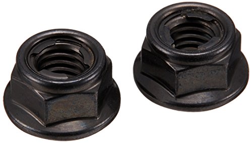 ポッシュ フランジ付ロックナット ステンレス ブラック 2個入 M6 830720-06