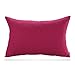 HOCK Livigno Kissen Dekokissen Zierkissen Stuhlkissen für drinnen Größen (Fuchsia, ca. 60 x 40 cm)
