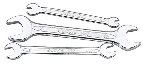 Draper 5351 Elora Midget Metric Double Open End Spanner, 4mm x 5mm