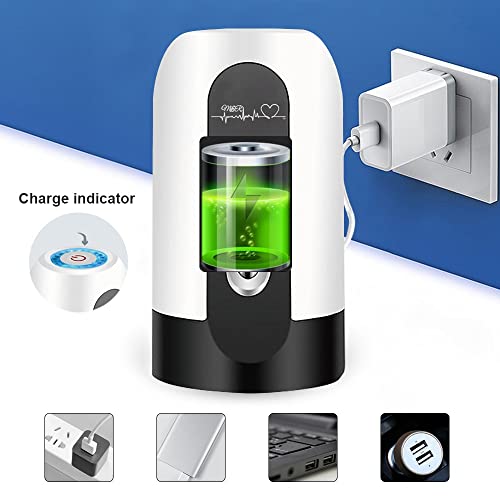 M&R, Automatic Water Bottle Dispenser, Water Bottle Pump Usb Rechargeable & Portable Water Bottle Pump Dispenser, For Office, Kitchen, Camping, Indoor And Outdoor Universal 2-5 Gallon Water Bottles #TOP7