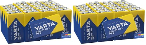 VARTA piles bloc 9V de stockage industriel pour alarme et détecteur