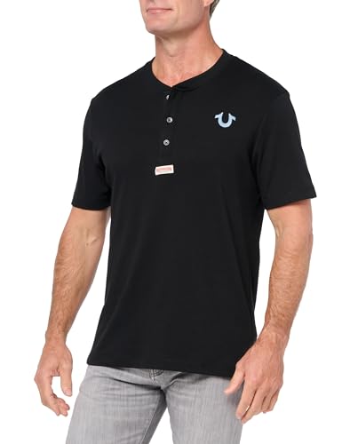 True Religion Men's Ss Bio Henley