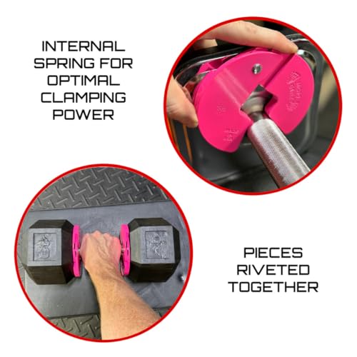 Image of Micro Gainz 1.25LB Dumbbell Fractional Weight Plates, 2-Piece
