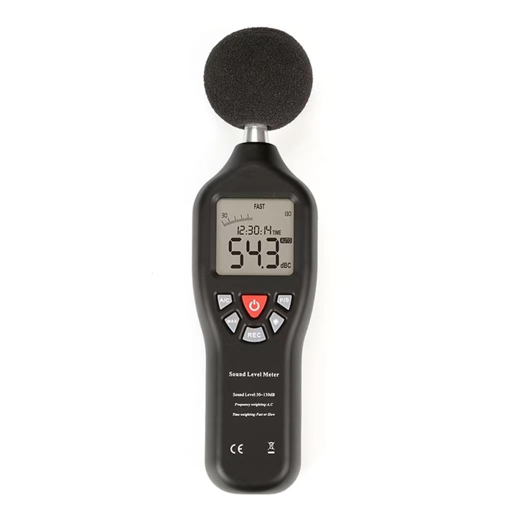 SL 103 Sound Level Meter, 30-130dBA Measuring Range(A/C), Digital Decibel Meter with Tripod Stand, Power Adapter, Hard Case, Manual, Sponge Ball, SOLD BY TECHNO INSTRUMENTS BANGALORE-image-32