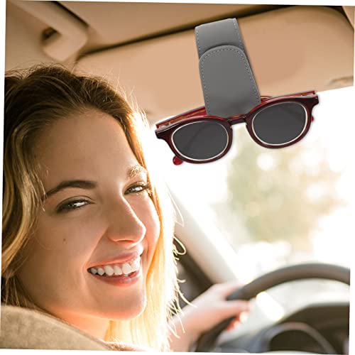 VICASKY 5 Peças Suporte De Óculos De Carro Viseira Óculos De Sol Viseira De Sol Suporte De Óculos De