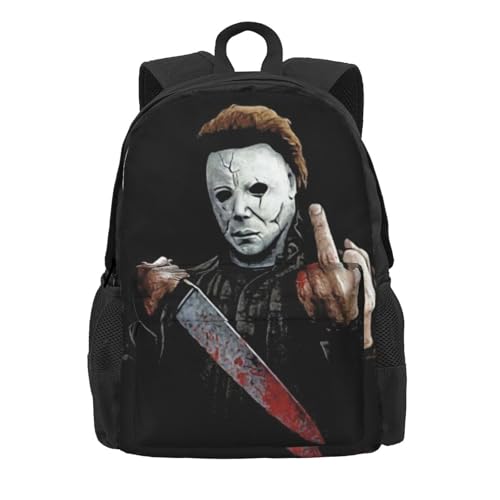 M1chae1 Backpack, Large Capacity Leisure Travel Bag, Suitable For Both Men And Women