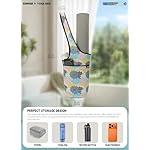 Yoga Mat Bag – Neoprene, Lightweight, Spacious Carrier, Large Zipper Pocket, Ideal for Gym Yoga & Fitness Mats - Image 3