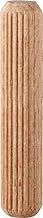 Pack of 50 Wooden Dowel 6 x 30 mm