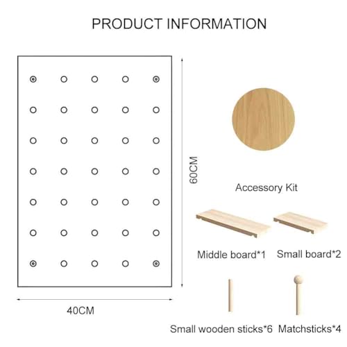Panneaux perforés muraux de rangement d'outils et solution bureau - 2