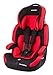 Babylon isofix universal para coche Star ISOFIX silla bebe coche para Niños 9-36 kg silla coche grupo 1 2 3 isofix, silla coche bebe ECE R44 / 04 Rojo