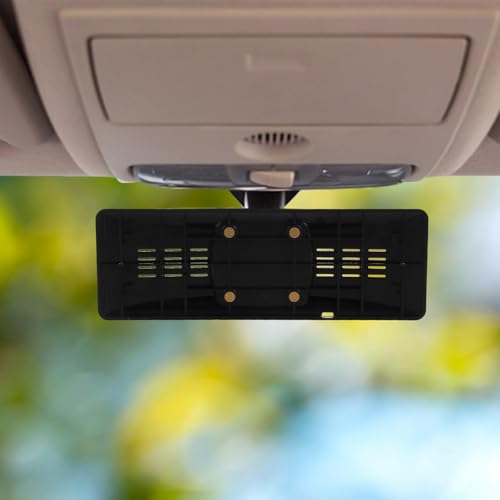 Espejo dashcam retrovisor de coche con cámara de placa trasera resistente ABS 5