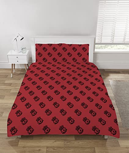 Liverpool Football Duvet Quilt Cover Sets Bedding Single Twin Size Or Double Full Size Bed Set With Pillowcase Lfc Mesh Football Gifts For Boys (Full) #TOP1