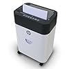 HP - Paper Shredder Micro Cut, 100-Sheet Auto Feed, Shreds Credit Cards & Staples, Heavy Duty Paper Shredder for Home Use with 4.5 Gallon Basket