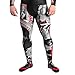 ROAR-INT Compression Pants Men MMA Leggings No-Gi Grappling Spats BJJ Pants Compression Tights Jiu Jitsu Spats